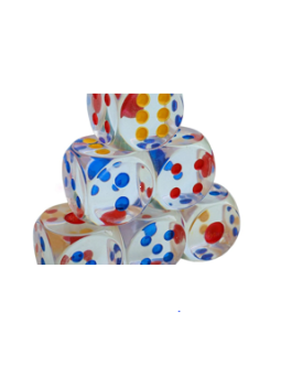TRANSPARENT DICE